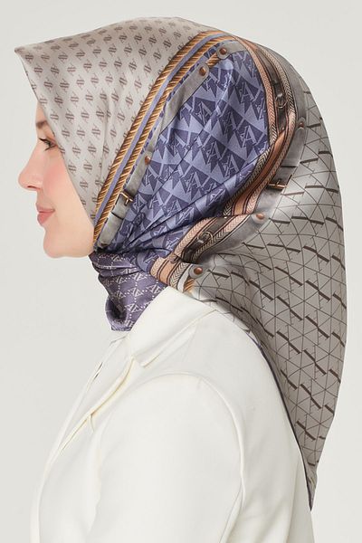 Armine Silk Scarf 8519d (sura) (nostalgia)