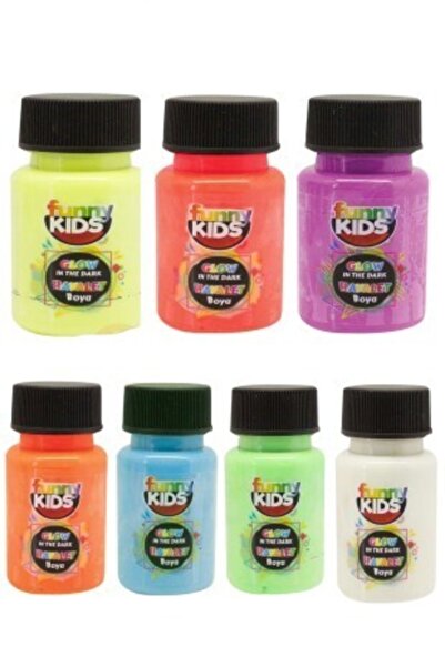 funny kids Glance Hayalet Boya Seti 7 Renk