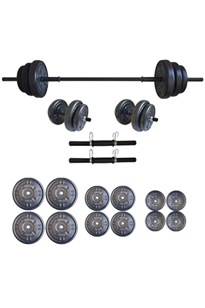 Mocca Style 65 Kg Moccadiamond Halter Seti Dambıl Seti Ağırlık Ve Vücut Geliş...