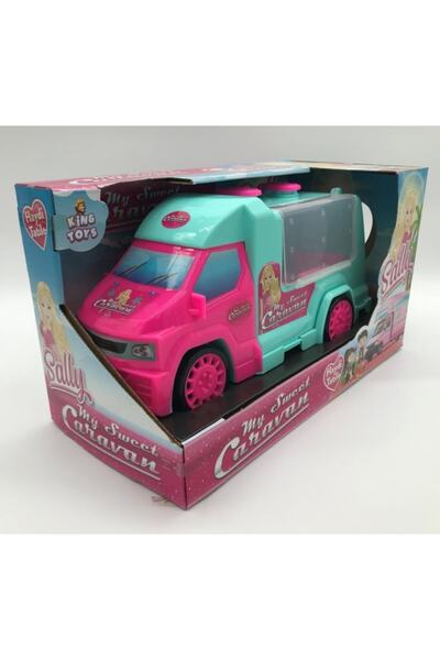 Genel Markalar King Toys My Sweet Caravan Sally'nin Karavanı Eng-1056 Pembe