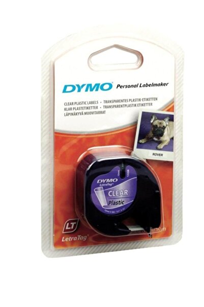Dymo Letratag Metalik Şerit 12mmx4mt Gri 59429 /