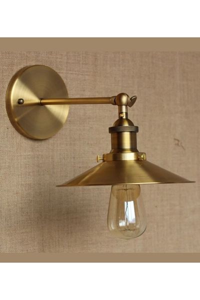 demet habek mylights Antique Vintage Rustic Retro Antique Wall Sconce