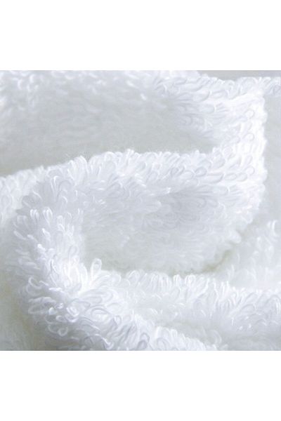 MEŞELİ TEKSTİL White Curl Hotel Bathrobe Unisex