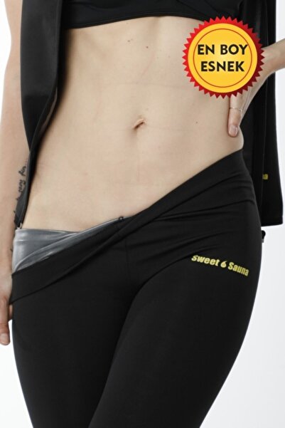 Sweet Sauna Unisex Thermal Sports Tights Black