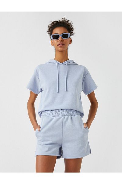 Koton Shorts - Blau - Mittlerer Bund