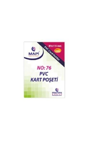 Mapi ПВХ вертикальний захисний пакет для карток № 76 87x115 мм 100 шт. (1 пак...