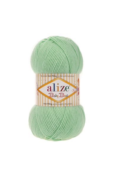 Alize Baby Best Hand Knitting Yarn Μαλλί Κωδικός χρώματος: 41 Πράσινο