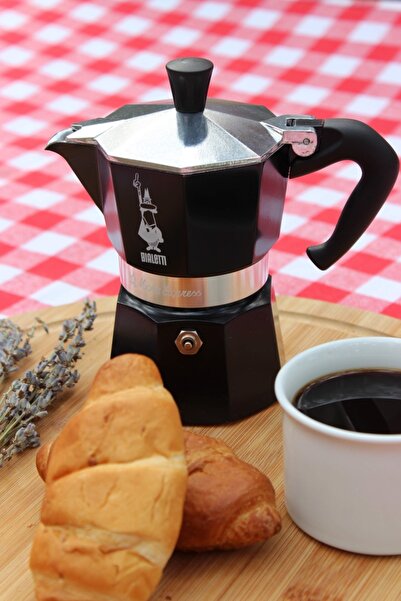 Bialetti Moka Espress Siyah 6 Cups