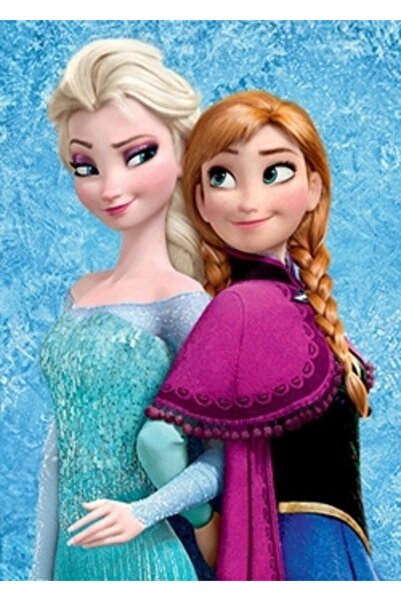 DMS DEKOR Frozen A4 Tam Sayfa Pasta Üstü Yenilebilir Şekerli Kağıda Baskı Model 6