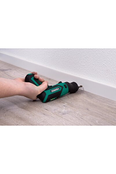 VONROC Akülü Tornavida – 4v – Dahil. Uç Tutucu, Eksantrik Ve Açılı Bağlantı, Uç Seti Ve Şarj Cihazı