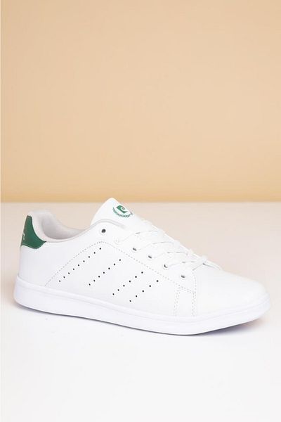 Pierre Cardin Ανδρικά Casual Αθλητικά Παπούτσια Λευκό Πράσινο Pcs-10152