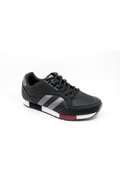 Lescon Boston Siyah Erkek Sneaker Ayakkabı