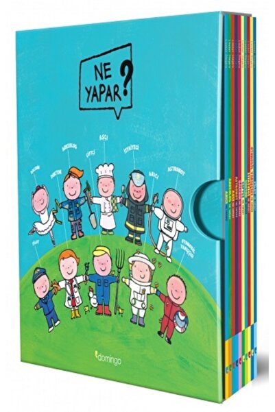 Domingo Yayınevi Ne Yapar? Serisi Seti (KUTULU, 10 KİTAP TAKIM)