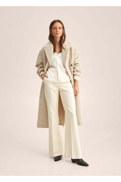MANGO Woman Satin Fluid Blouse