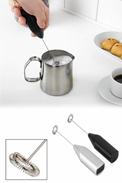 Pratik Şeyler Mini Lüx Pilli Portatif Karıştırıcı El Çırpıcısı Mutfak Mikser