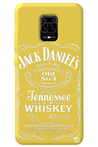 WANNA PROTECT Xiaomi Redmi Note 9S Yellow Color Premium Velvet Inside Whiskey...