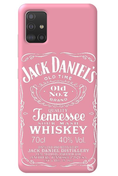 WANNA PROTECT Samsung A51 Pink Color Premium Velvet Inside Whiskey Patterned ...