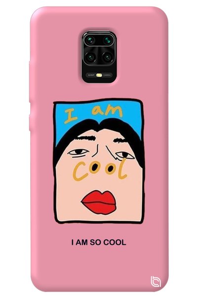 WANNA PROTECT Xiaomi Redmi Note 9S Pink Color Premium Velvet Inside Cool Patt...