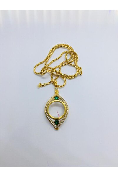 Çelikoğlu Kuyumculuk 22 Ayar Altın Kaplama Çeyrek Çerçeveli Ve Zincir