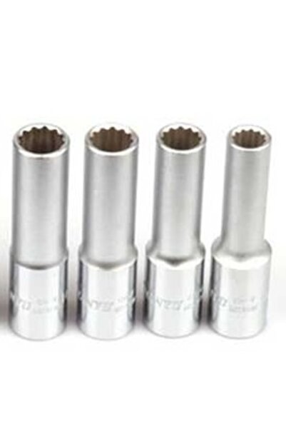 kayasanyapimarket 3/8 Lokma 8-10-11-12 Mm 12 Köşe 4 Parça