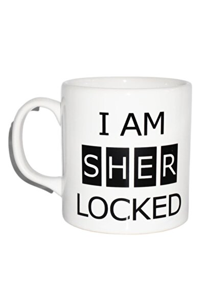 ART HEDİYE كوب مطبوع على الجانبين من I Am Sher Locked
