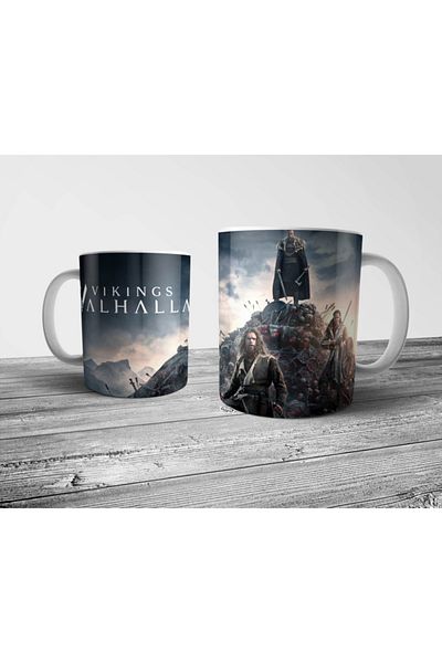 Pixxa Vikings Valhalla Mug Cup Model 2