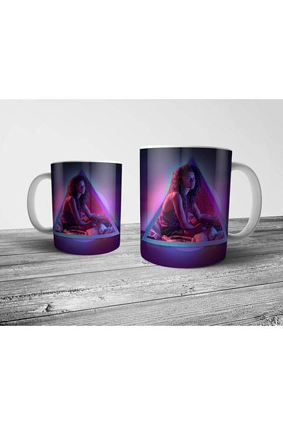 Pixxa Euphoria - Zendaya Mug Cup Model 2
