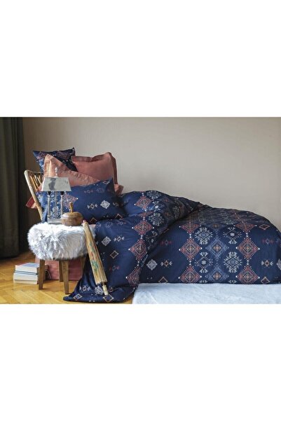 İssimo Home Cinnamon 210 Tc 83 Wire Cotton Satin Double Duvet Cover Set