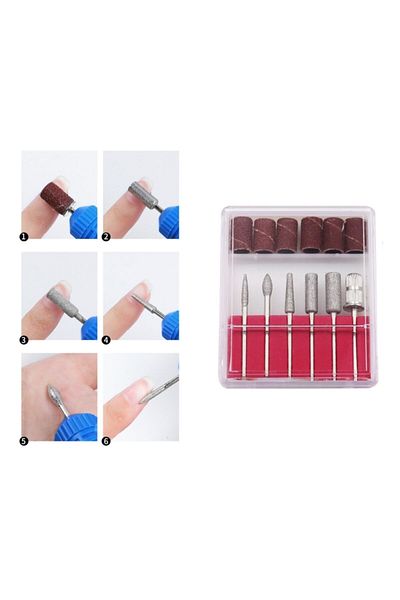 BEAUTY BOX COSMETIC 12 Piece Router Bit Set Combo Set with Polishing Router Bit Set