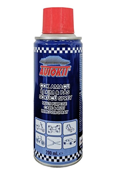 Autokit Çok Amaçlı Bakım ve Pas Sökücü Sprey 200 ml