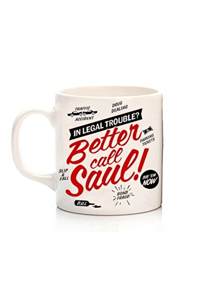 ART HEDİYE كوب مطبوع على الجانبين من Breaking Bad - Better Call Saul