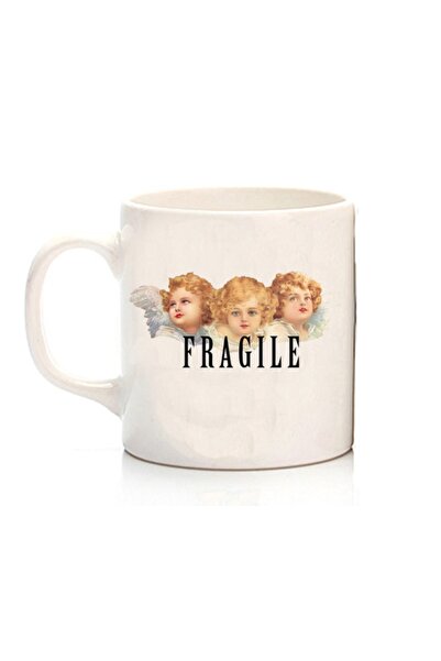 ART HEDİYE كوب كوب مطبوع على الجانبين من Fragile