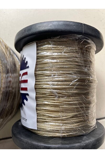 EgeÇelikHalat Pvc Izoleli Çelik Tel Halat 4 Mm 200 Metre