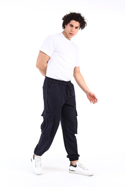 AUST JEANS Ανδρικά ρούχα Aust Loose Fit Cargo Pocket Style Ανδρικά Φούτερ