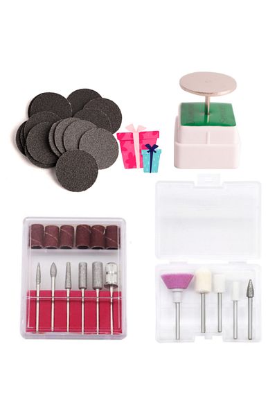 BEAUTY BOX COSMETIC All In Nail Art Professional Tip Sets Complete Set Excluding Ceramic Tip