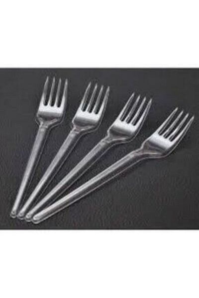 Ceyhanlar Plastic Luxury 100 Pieces Fork