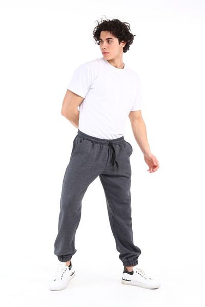 AUST GİYİM Ανδρικά φούτερ Aust - Loose Fit Casual Sweatpants - Anthracite