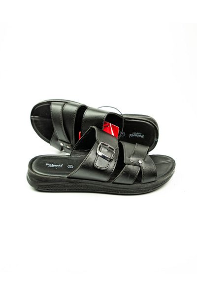 Polaris 402016 Black Men's Slippers