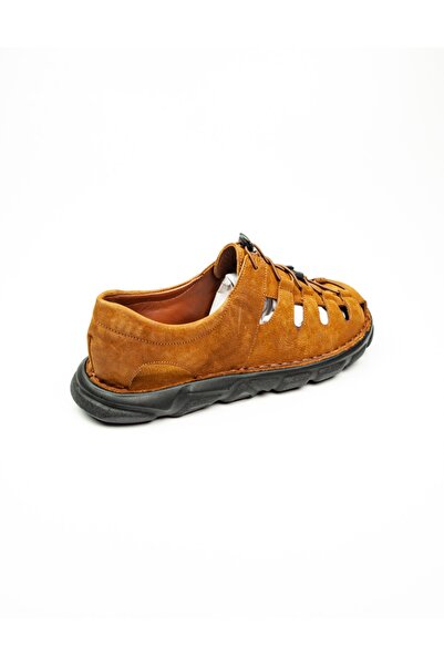 Voyager 5758 Tan Nubuck Δερμάτινα Ανδρικά Casual Παπούτσια