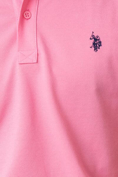 U.S. Polo Assn. Ροζ Slim T-shirt