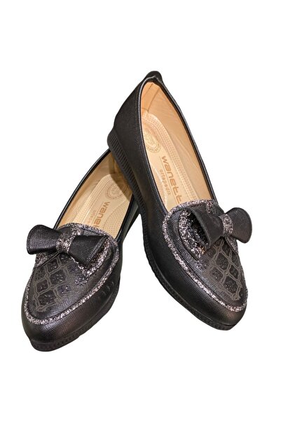 Podyum Wanetti Kadın Günlük Siyah Renk Bebet A1020