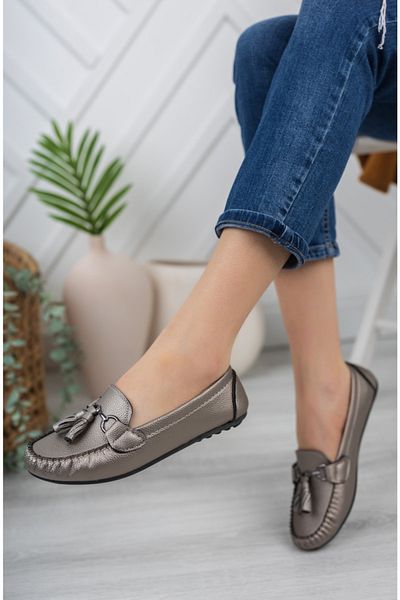 Khayt Pantofi balerină damă Tassel Casual Daily