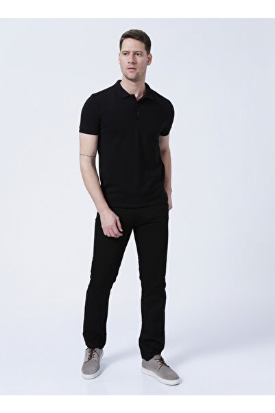 ALTINYILDIZ CLASSICS Altınyıldız Classics Normal Waist Comfort Fit Plain Blac...