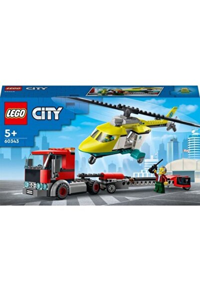 LEGO City Kurtarma Helikopteri Nakliyesi Rescue Helicopter Transport