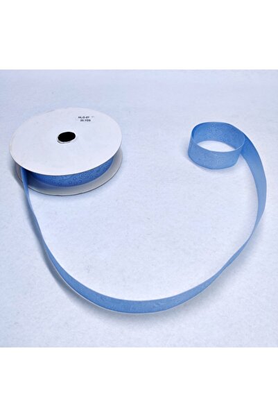 EleganTShoP Маві Сатен Курделе 18 м