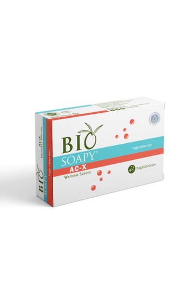 Biosoapy Natural Care Repair Soap for Acne Pimple Oily Skin Ac-x 100 gr X 2 Pieces