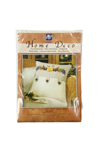 EleganTShoP Kit de broderie cu punct în cruce Vervaco Yastık Etamin 2310/28.611