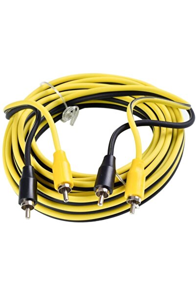 For-X Rca Full Bakır Profesyonel Oto Amfi Kablosu