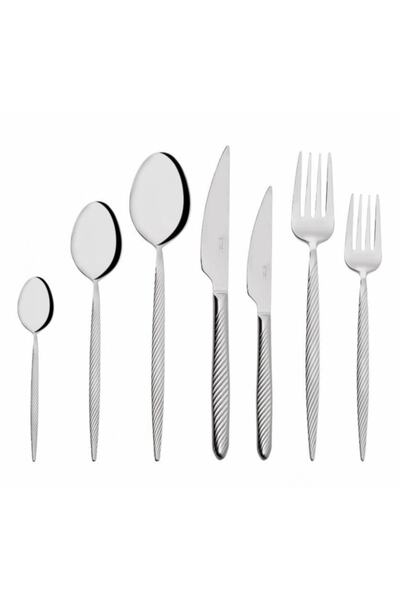 Emsan Fork Spoon Knife Set 84 Pieces Venice