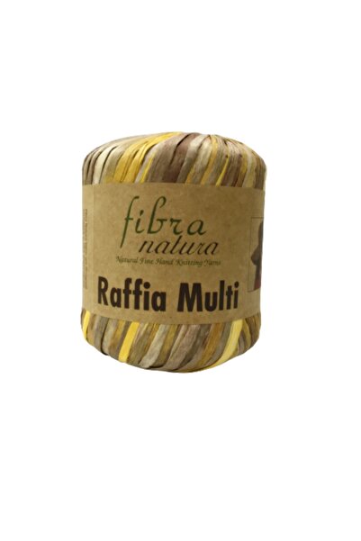 Fibra Natura Himalaya Raffia Multi  Rafya Şapka Çanta Kağıt Ip